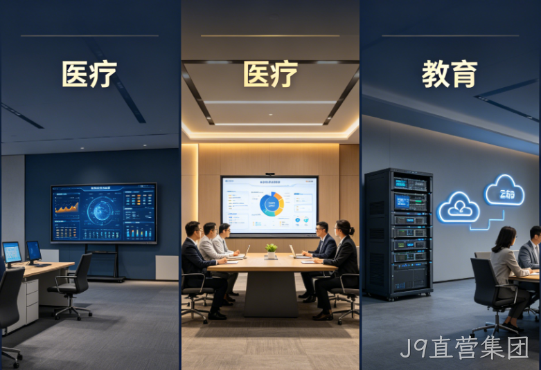 按行业定制数字化！J9直营集团深耕多领域，10000 + 客户见证实力