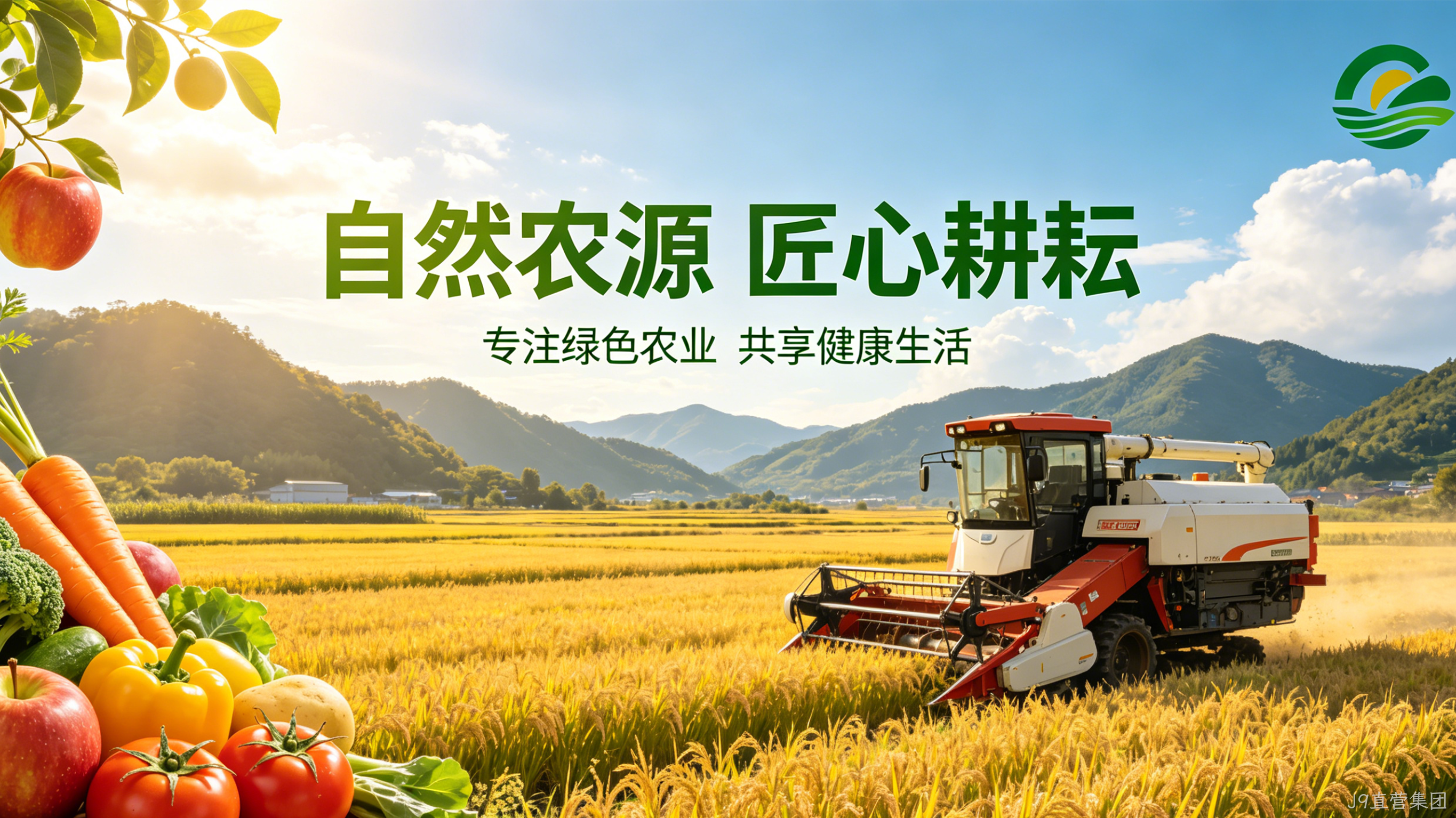 农业企业官网定制案例｜J9直营集团赋能乡村振兴品牌增长